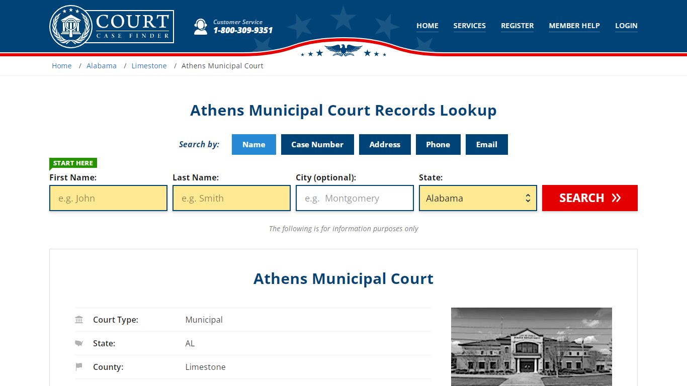 Athens Municipal Court Records | Athens, Limestone County, AL Court ...