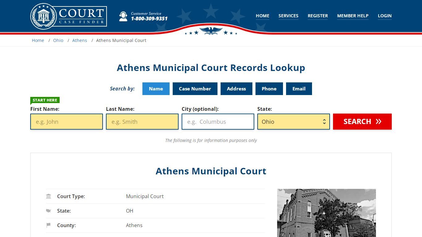 Athens Municipal Court Records Lookup - CourtCaseFinder.com