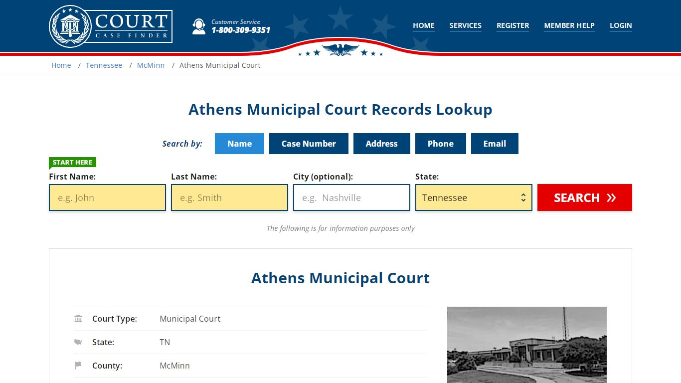 Athens Municipal Court Records | Athens, McMinn County, TN Court Case ...